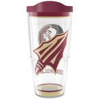 Tervis Seminole Logo Seminoles Arrowhead Design 24oz Insulated Tumbler