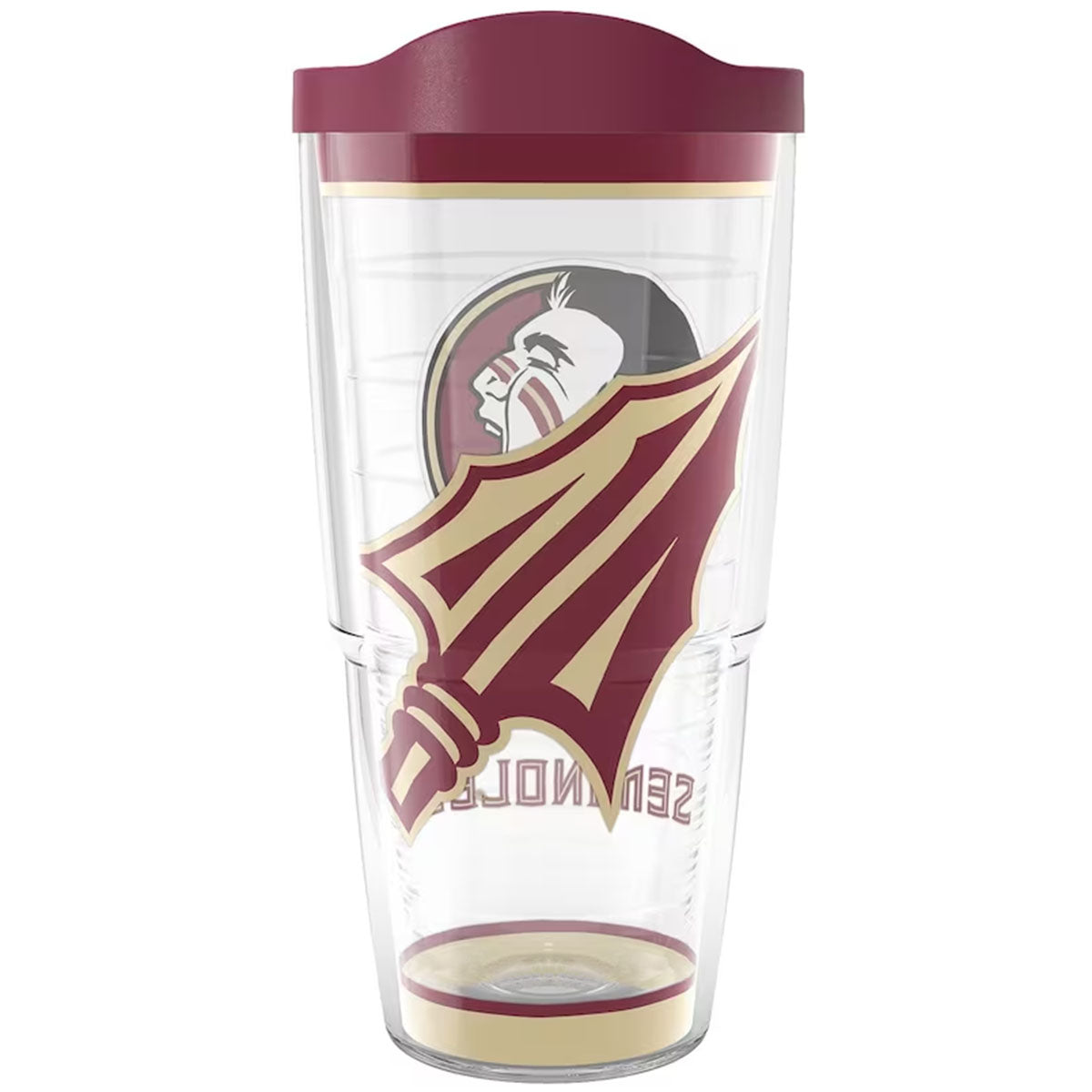 Tervis Seminole Logo Seminoles Arrowhead Design 24oz Insulated Tumbler