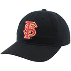 Zephyr Interlocking FS/Seminoles Adjustable Hat - Black
