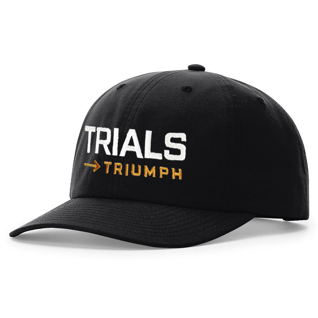 Uscape Richardson Men's Trials to Triumph Adjustable Twill Hat - Black