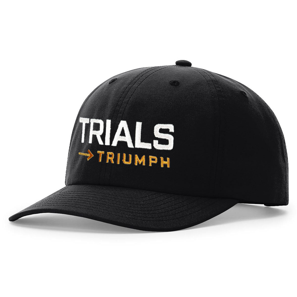 Uscape Richardson Men's Trials to Triumph Adjustable Twill Hat - Black