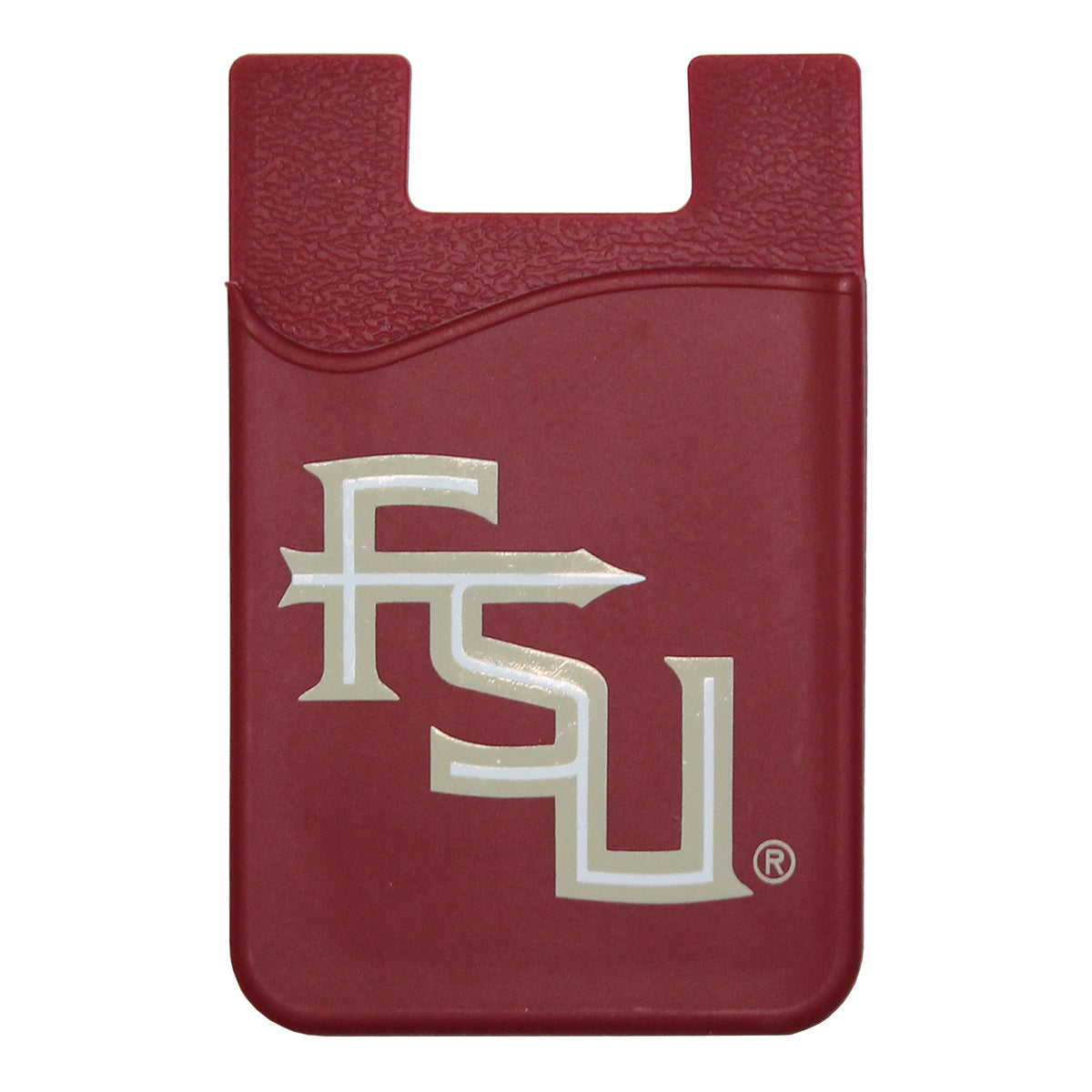 Desden Stacked FSU Silicone Phone Case Card Holder