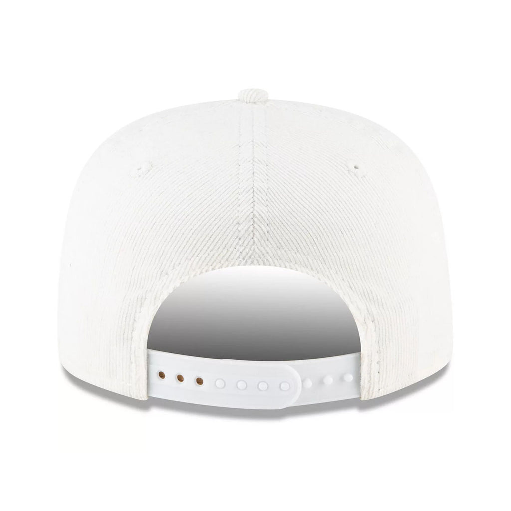 New Era Seminole Logo/Seminoles Flat Ball Snap Back - White