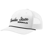 Uscape Richardson Men's Florida State Seminoles Adjustable Structured Fairway Trucker - White
