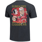 Image One Adult/Unisex Vault Bowden 93 Champs Design Short Sleeve T-shirt - Graphite Heather