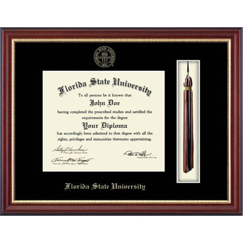 Church Hill Classics Gold Embossed Diploma Frame with Tassel - Gallery
