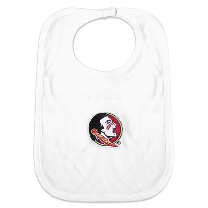 Atlanta Hosiery Seminoles Bib - White