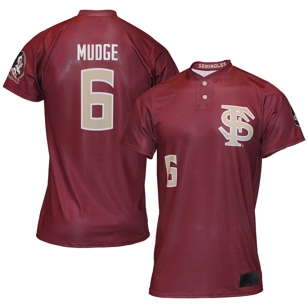 Prosphere Kaley Mudge #6 Softball Jersey - Garnet