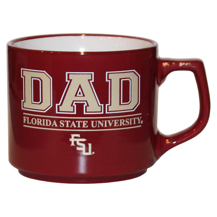 RFSJ Florida State University Dad 16oz Ceramic Mug - Garnet