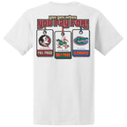 Ragz Men's Florida State You Get What You Pay For Design Short Sleeve T-shirt - White