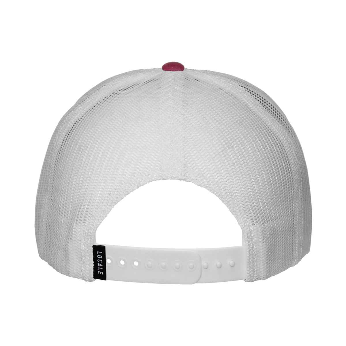 Legacy Florida State Seminoles/Seminole Logo Design Adjustable Foam Trucker Cap - Garnet/White