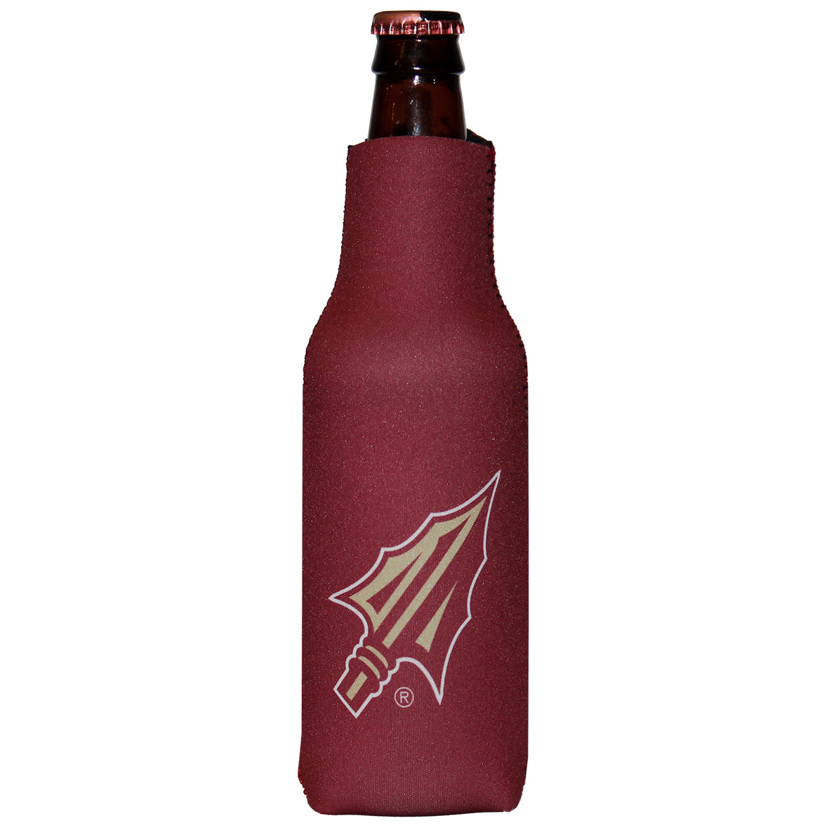 Sewing Concepts Arrowhead Logo Bottle Cooler - Garnet