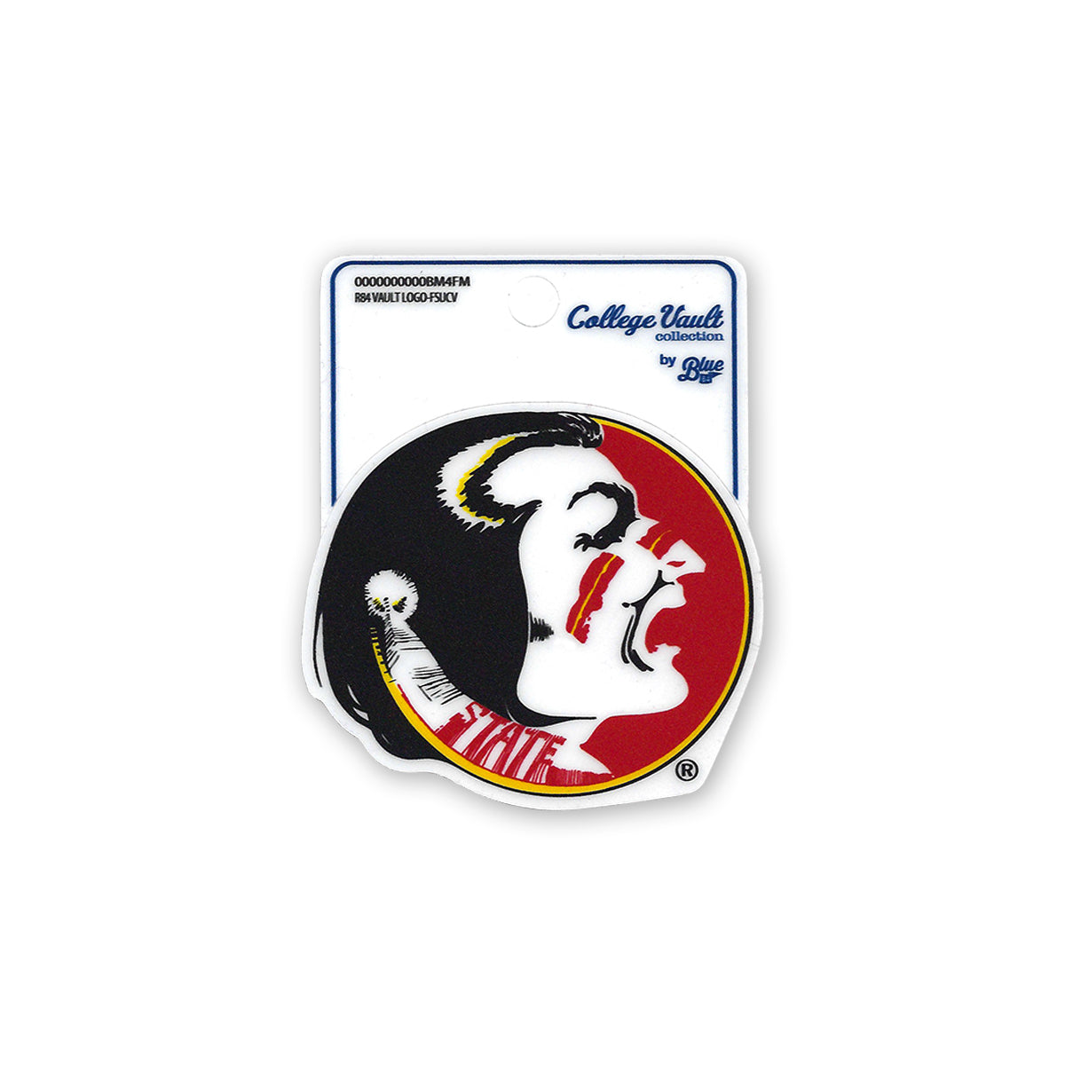 Blue 84 Vault Seminole Logo 3"X4" Decal