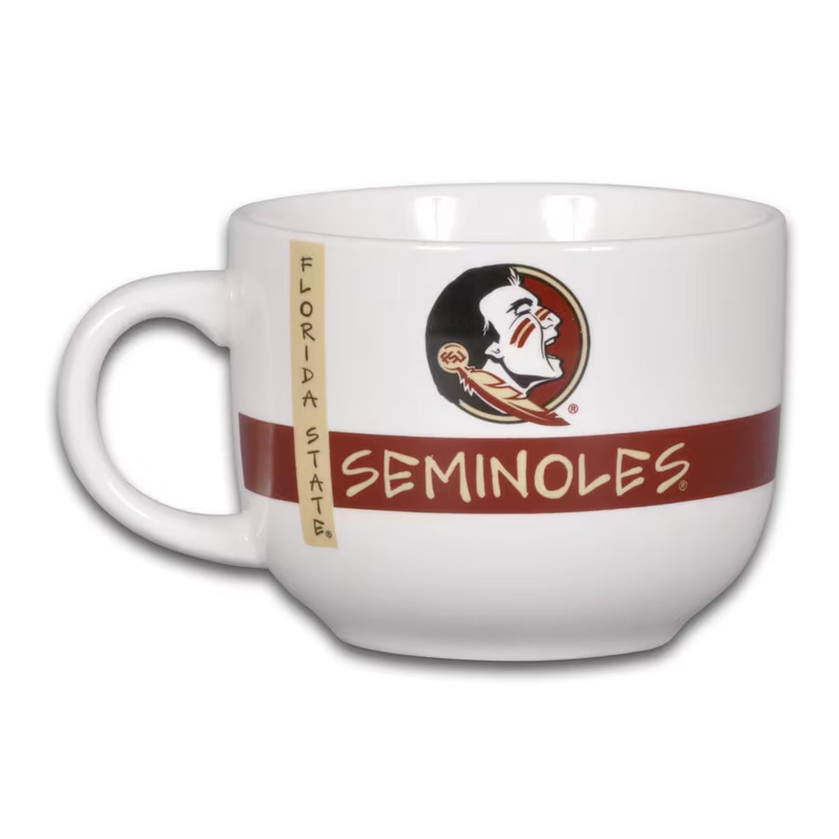 Magnolia Lane Florida State Unconquered Spear Design Soup Mug