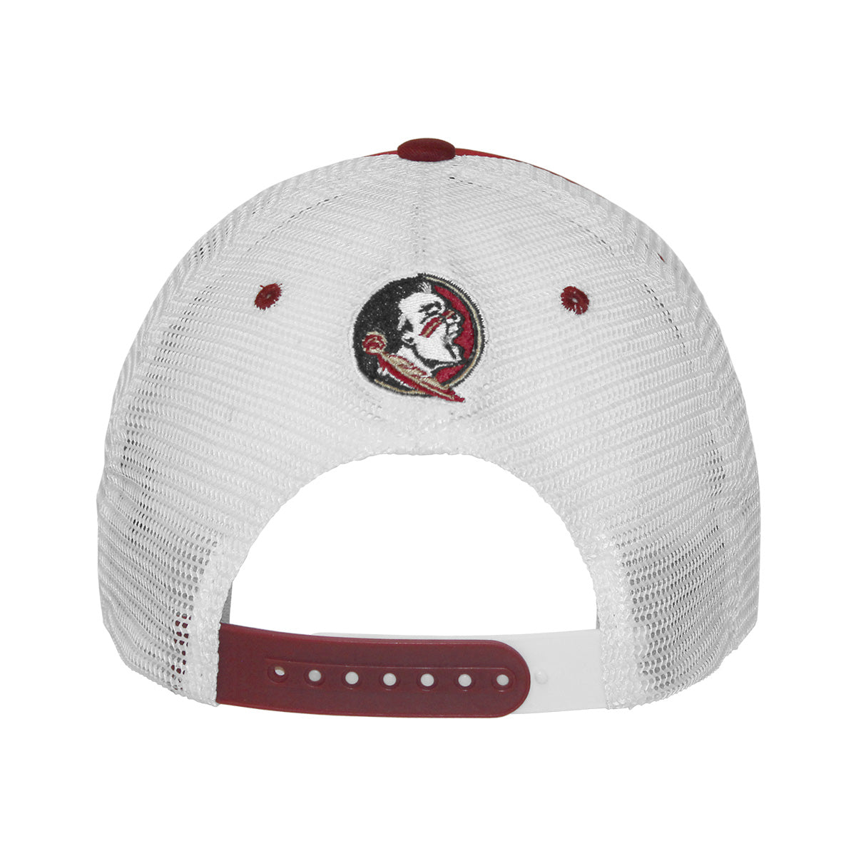 Zephyr Women's Noles/Florida State University Metallic Design Foam Trucker Cap - Garnet