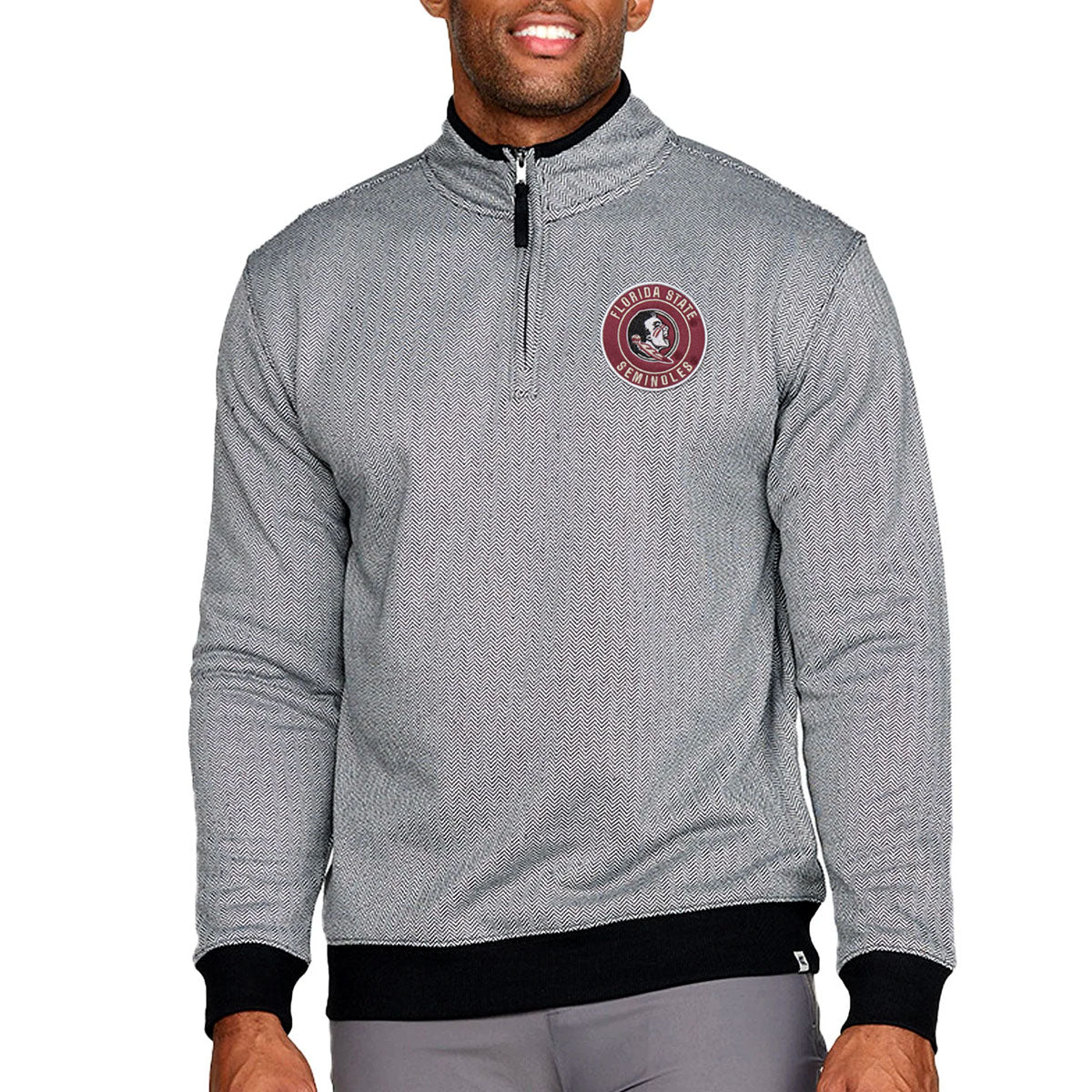 フロリダ州立大学セミノールズ ジャケット XXL Colosseum Men's Florida State Seminoles/Seminole Logo Design 1/4