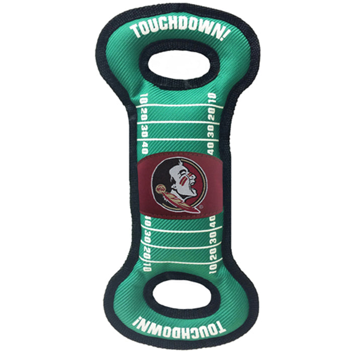 Nylon Field Tug Toy with Seminole Head