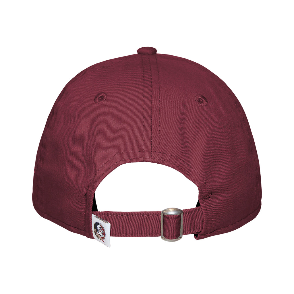 New Era Women's Seminole Logo 9Twenty Adjustable Cap - Garnet