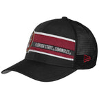 New Era Vault Seminole Logo/Florida State Seminoles Design 970SS Adjustable Trucker Cap - Black