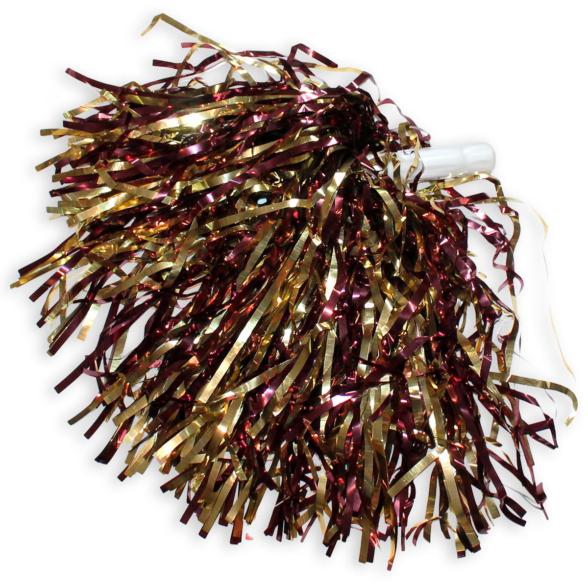 Jardine Garnet and Gold Shimmer Pom Poms