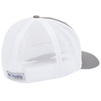 Columbia Seminoles Angler Flag PFG Mesh Flexfit Structured Ball Cap - Titanium