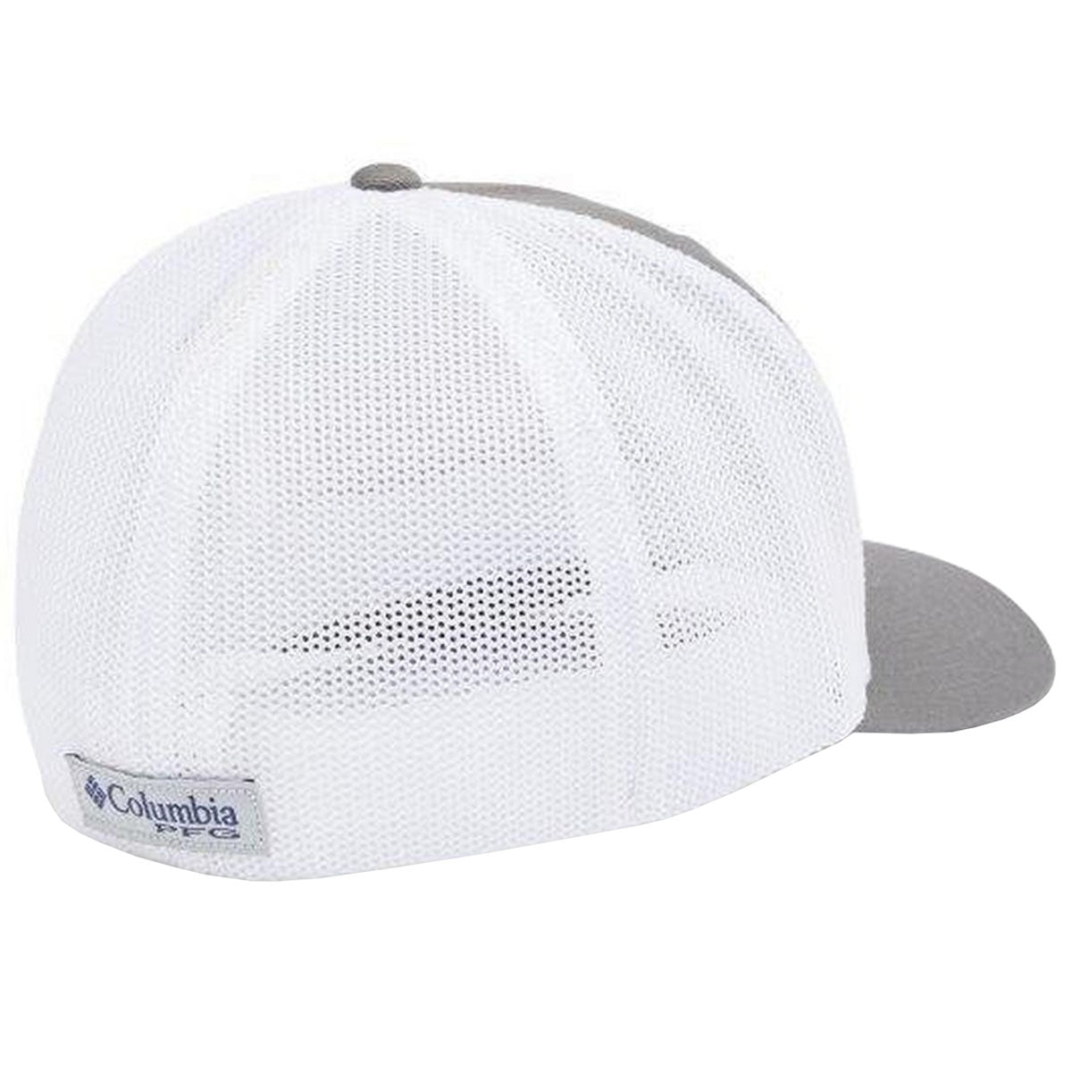 Columbia Seminoles Angler Flag PFG Mesh Flexfit Structured Ball Cap - Titanium