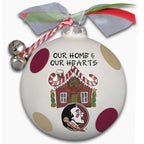 Magnolia Lane Seminole Head Gingerbread House Ornament