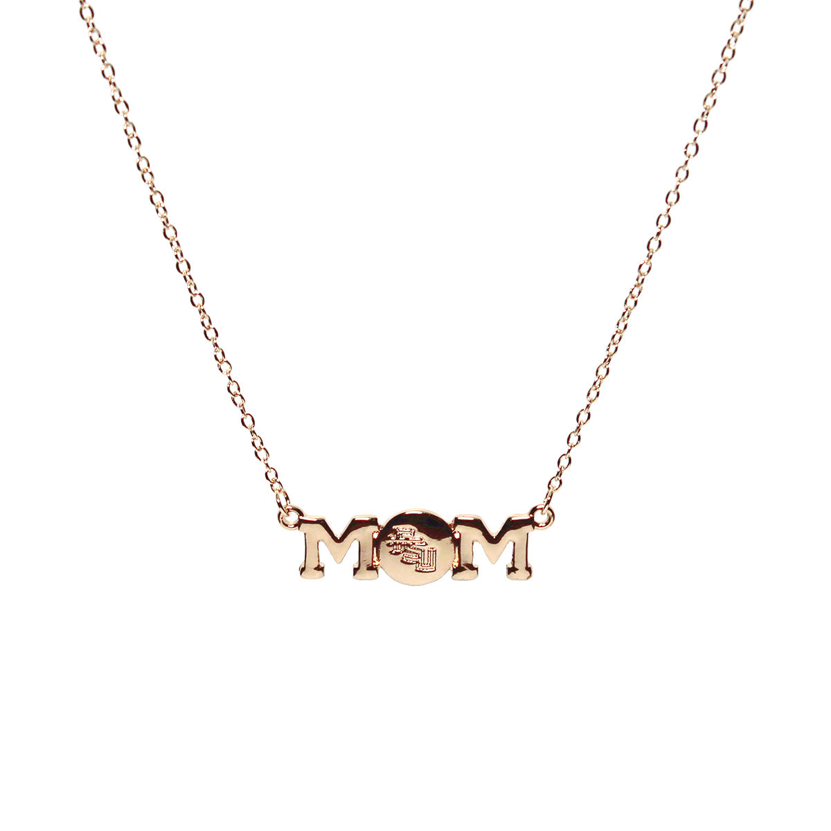 Emerson Street Mom/Stacked FSU Pendant Necklace