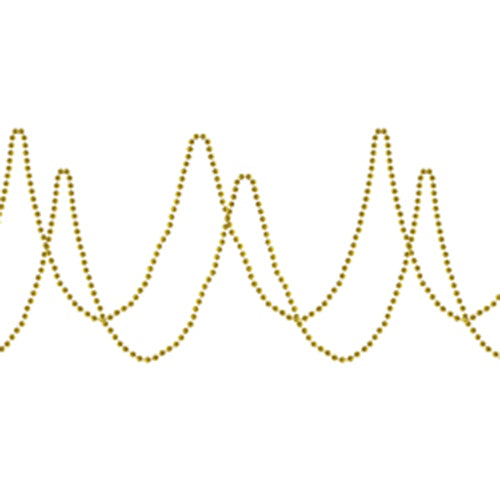 GOLD BEADED GARLAND