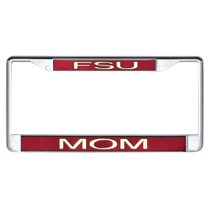 Rico FSU/Mom Acrylic Tag Frame - Chrome