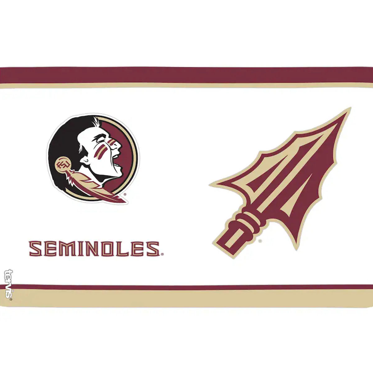 Tervis Seminole Logo Seminoles Arrowhead Design 16oz Insulated Tumbler