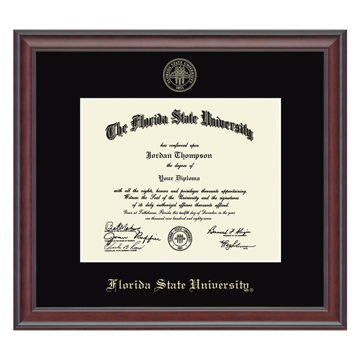 Church Hill Classics Gold Embossed Diploma Frame - Studio