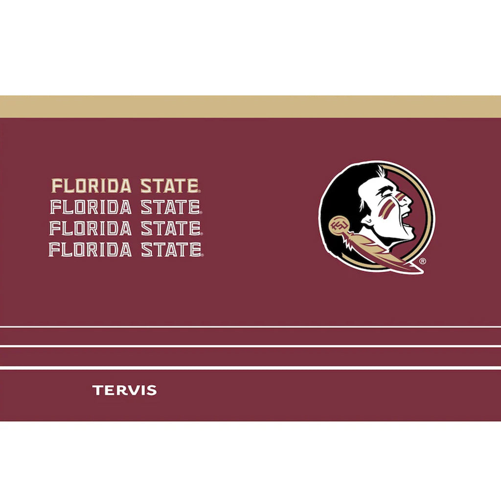 Tervis Repeat Florida State/Seminole Logo Design 30oz Stainless Steel Insulated Tumbler - Garnet