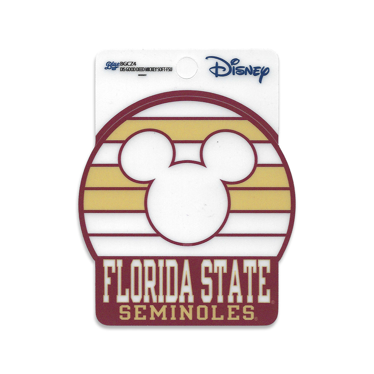 Blue 84 Florida State Seminoles Mickey Ears Decal