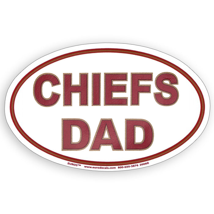 Chiefs Dad Auto Decal